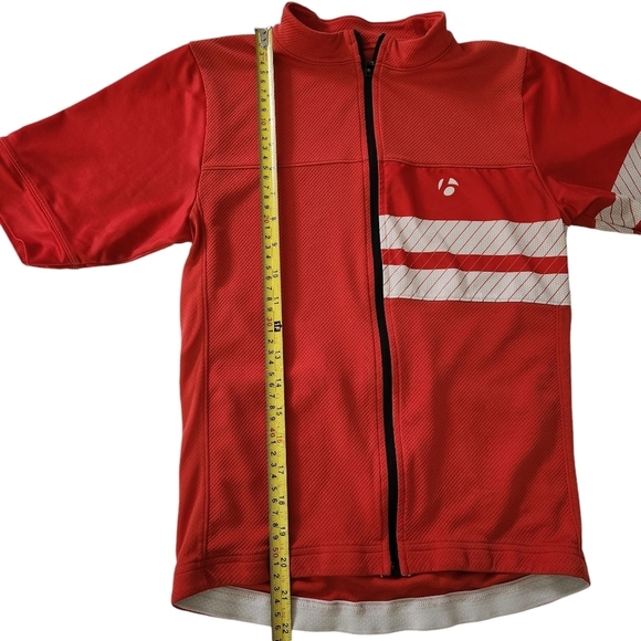 BONTRAGER Red Full Zip Short Sleeve Cycling Jersey Men’s S - Picture 11 of 12